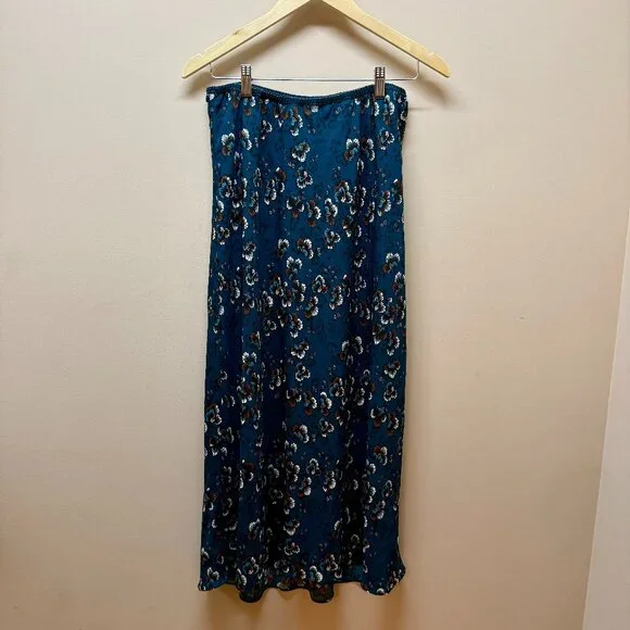 Max Studio London floral midi skirt NWT - Picture 1 of 4